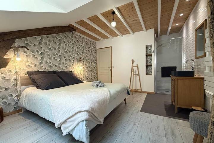 Maison de campagne pour 6 personnes, avec jacuzzi et jardin à Ledeuix - 2