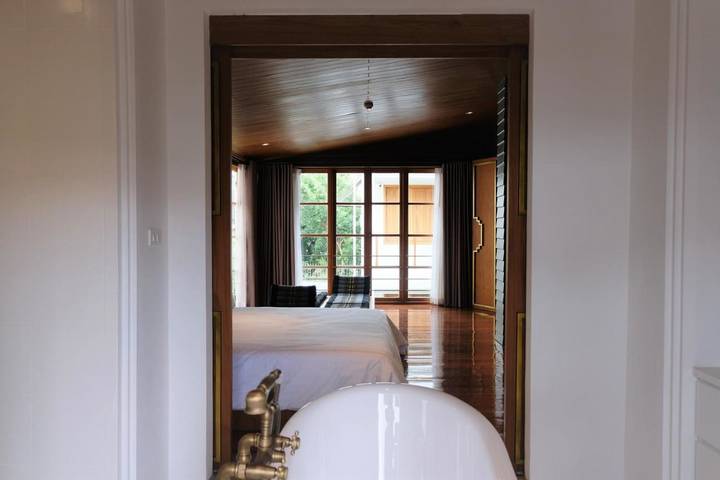 Apartamento para 10 personas, con jardín en Bangkok