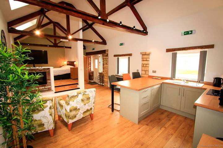 Willow Cottage, Saxton Grange. situated on a working farm. in Nördliches Yorkshire