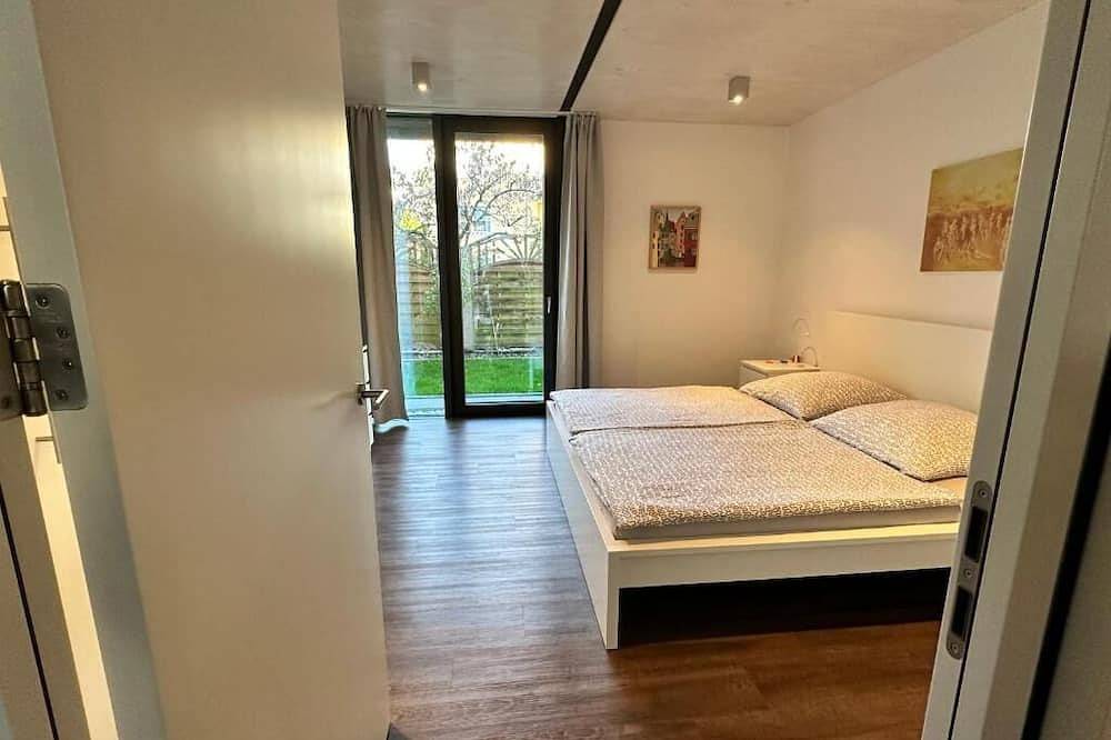 Ganze Wohnung, Modernes See und Mehr Apartment 2 mit überdachter Terrasse und Gartenblick in Stetten, Region Bodensee-Oberschwaben