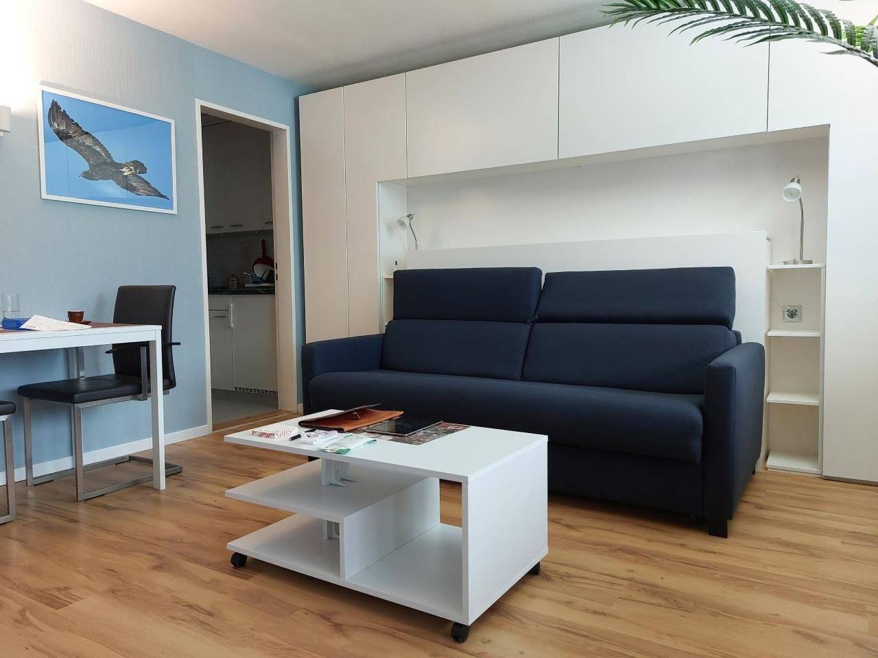 Ganze Wohnung, Renoviertes Studio mit mäjestätischer Aussicht in Leukerbad, Leukerbad & Umgebung