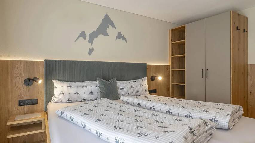 Gîte pour 3 personnes, avec Balcon ainsi que Terrasse et Jardin à Gortipohl