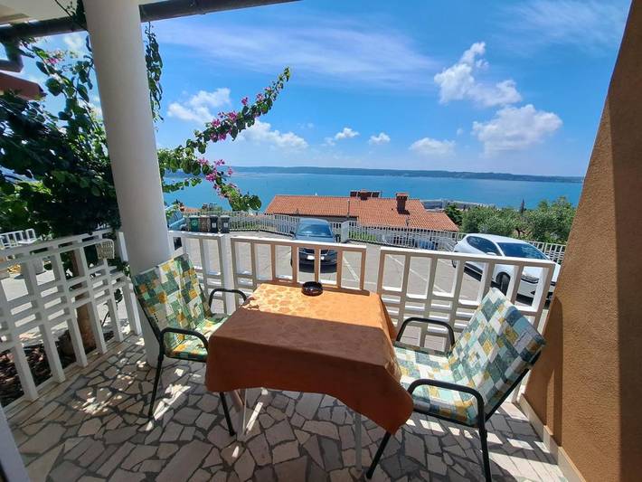 Apartament wakacyjny dla 2 osób, z widok i balkon, zwierzęta dozwolone w Portoroz