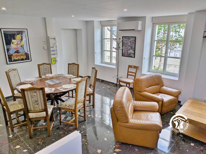 Gîte pour 7 personnes, avec Balcon et Terrasse à Argentré (Mayenne)