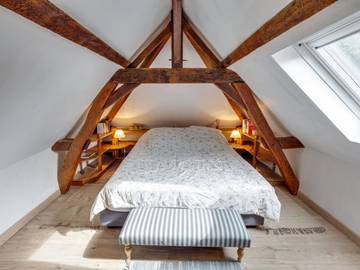 Gîte pour 3 personnes, avec jardin à Saint-Laurent-des-Mortiers