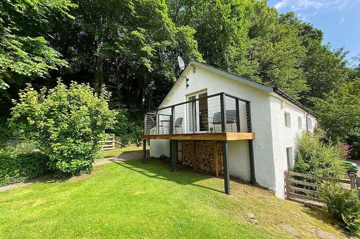 Holiday rental for 4 people, with balcony and garden in Perthshire