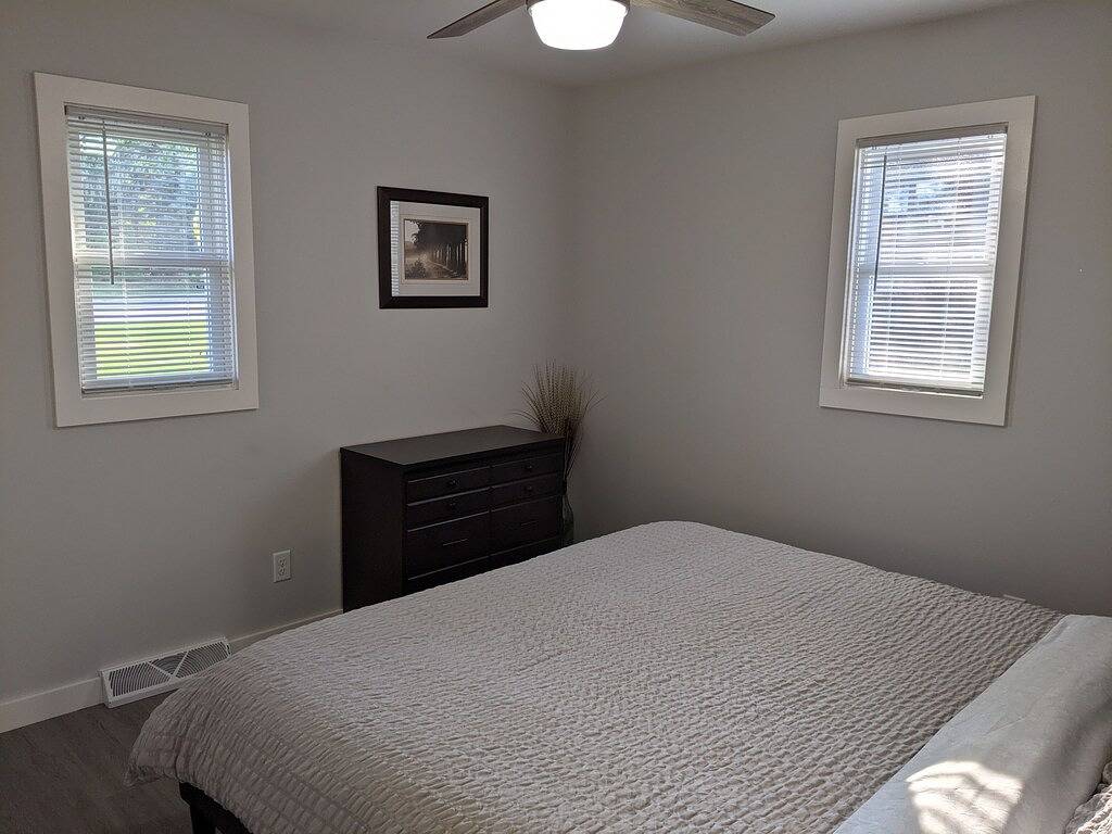 Updated home with lake views, across the street from Lake Wisc! in Village of Merrimac, Sauk County