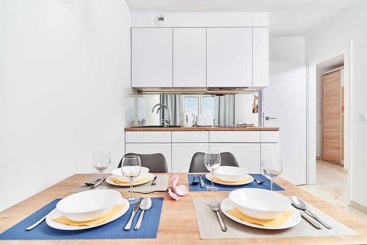 Ferienwohnung für 4 Personen, mit Balkon/Terrasse in Breslau - 2