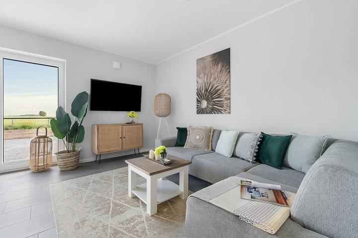 Ferienhaus für 4 Personen, mit Garten
