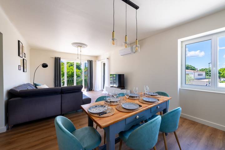 Appartement de vacances pour 6 personnes, avec terrasse et jardin - 1