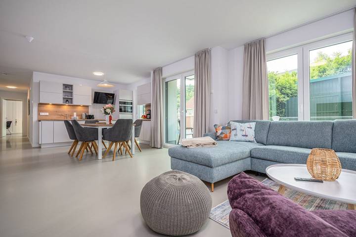 Ferienwohnung für 4 Personen, mit Garten, mit Haustier in der Rostocker Heide