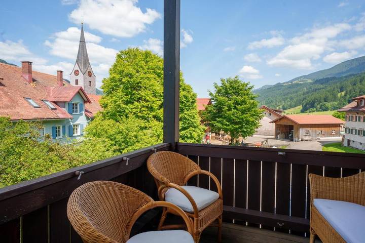 Ferienwohnung für 3 Personen, mit Ausblick, mit Haustier in Hündle-Thalkirchdorf - 2