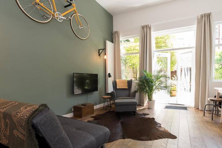 B&b voor 4 personen, met tuin en uitzicht in Amsterdam Zuid