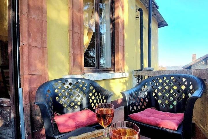 Gîte pour 4 personnes, avec jardin et balcon, animaux acceptés à Ponzone