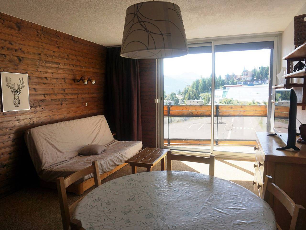 Estudio entero, Estudio cabina acogedor de 27 m² - 4 personas, cerca de pistas y comercios in Orcières, Parque Nacional de los Ecrins