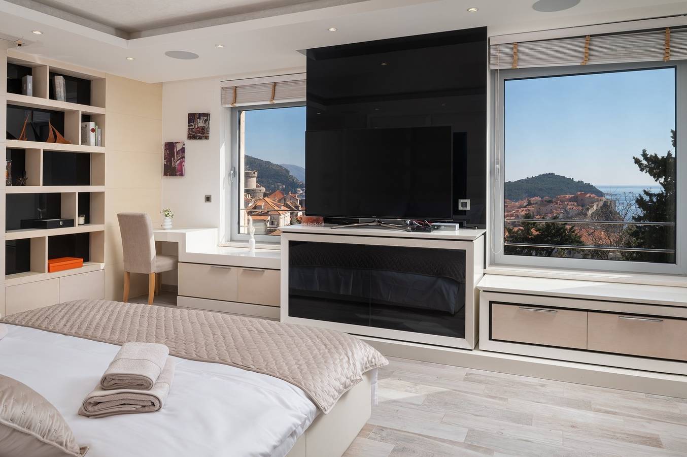 Villa Vita Adele pool sauna jacuzzi sea view bbq family in Dubrownik, Grad Dubrovnik