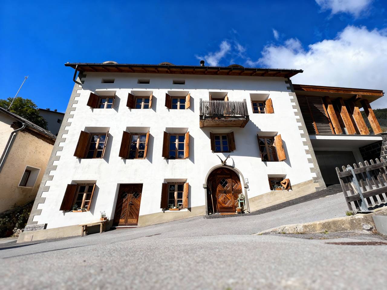 Chasa Sentima – luxuriöser Engadiner Villa mit Panoramablick, Hotpot & Sauna in Sent, Unterengadin