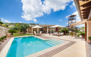 Ferienhaus in Selva, Mallorca Inselmitte für 6 