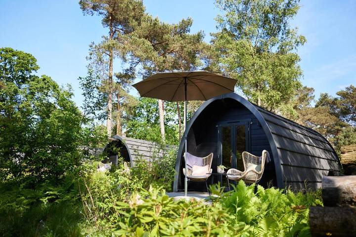 Ferienhaus für 2 Personen, mit Terrasse und Ausblick