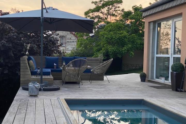 Ferienhaus für 4 Personen, mit Garten und Pool in Rouen - 2