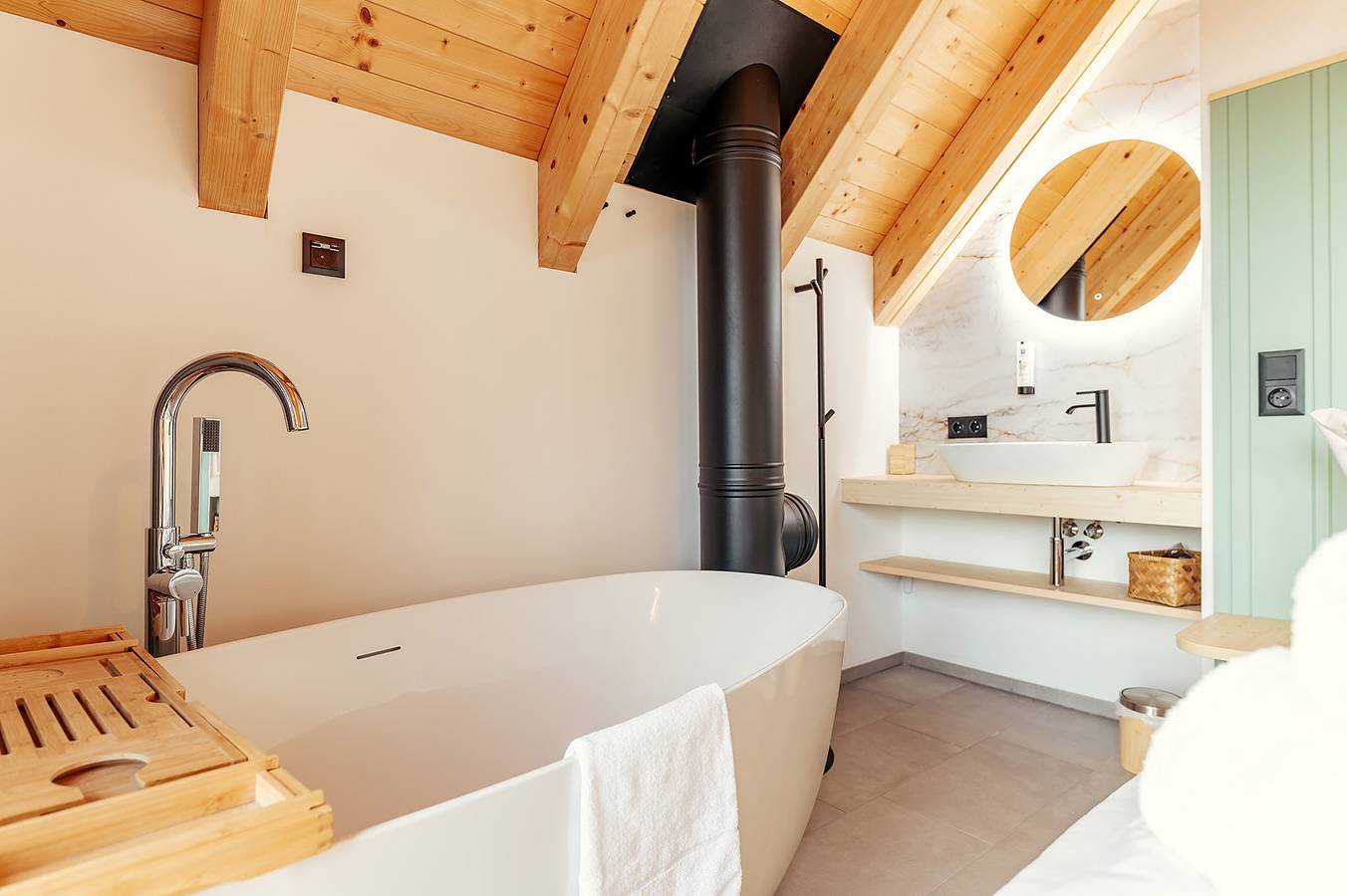 Chalet #4 mit 2 Schlafzimmern, Sauna und Whirlpool in Rottenmanner und Wölzer Tauern, Oberwölz