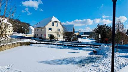 Ferienwohnung für 5 Personen, mit Garten und Sauna, kinderfreundlich in Ebermannstadt