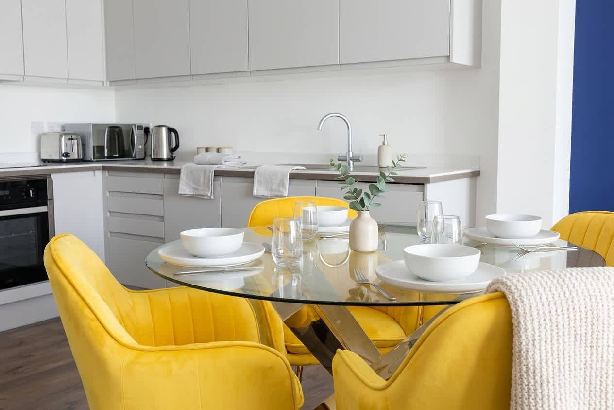 Ganze Wohnung, Contemporary Spacious 1Bed Apartment in Manchester in Manchester, Greater Manchester