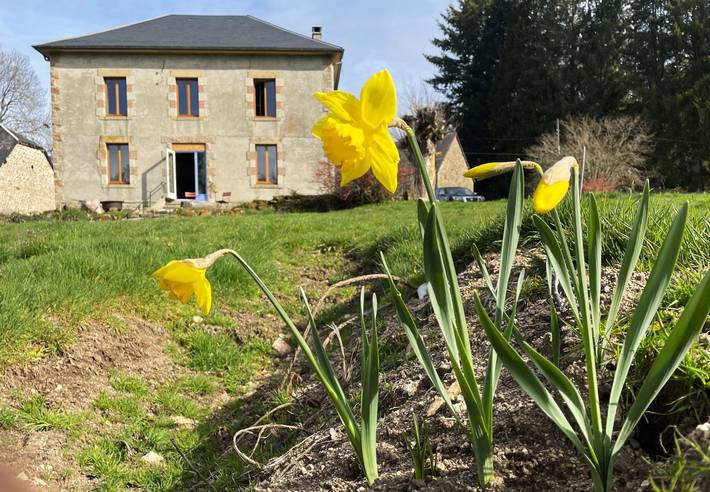 Cottage pour 2 personnes, avec jardin à Bonnefond