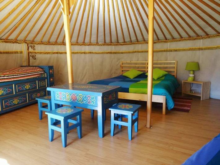 Camping pour 4 personnes, avec jardin ainsi que vue sur le lac et vue dans Portugal du Nord - 4