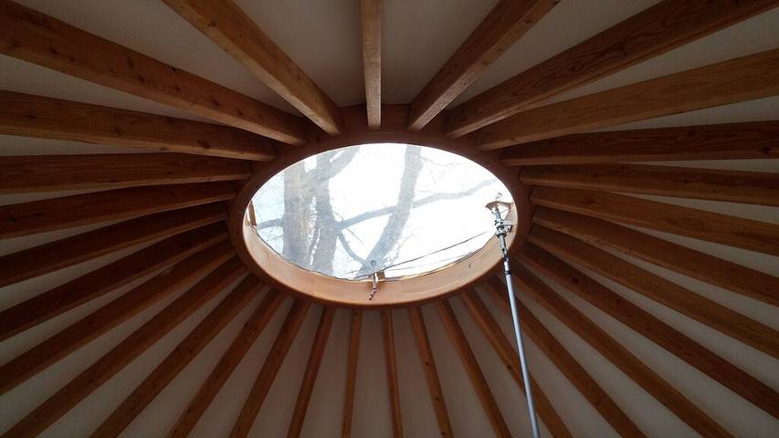 Blockhütte für 6 Personen, mit Garten - 1