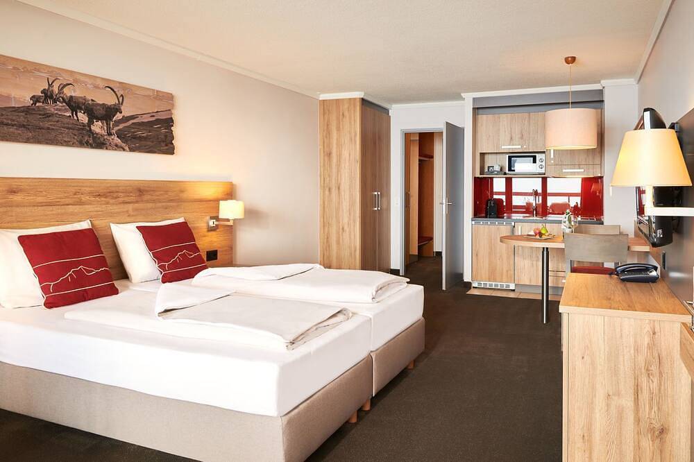 Geheel appartement, Standard, Dorint Blümlisalp in Beatenberg, Meer van Thun