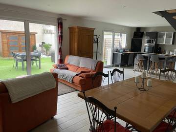 Gîte pour 4 personnes, avec jardin à Civray-de-Touraine