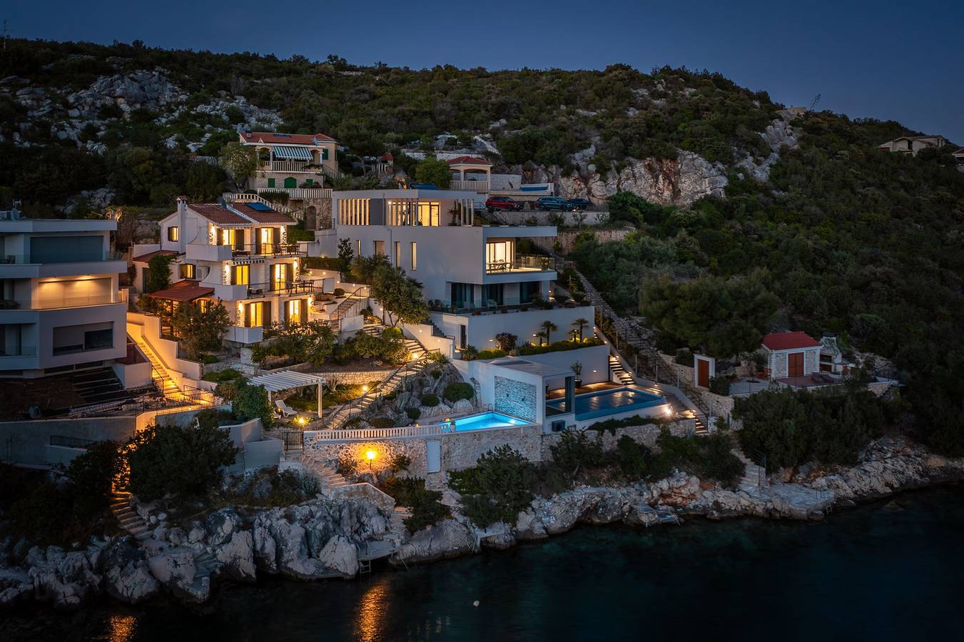 Comfortable and spacious house near beach Cove Ljubljeva, Trogir K-19258 in Vinisce, Split-Dalmatia