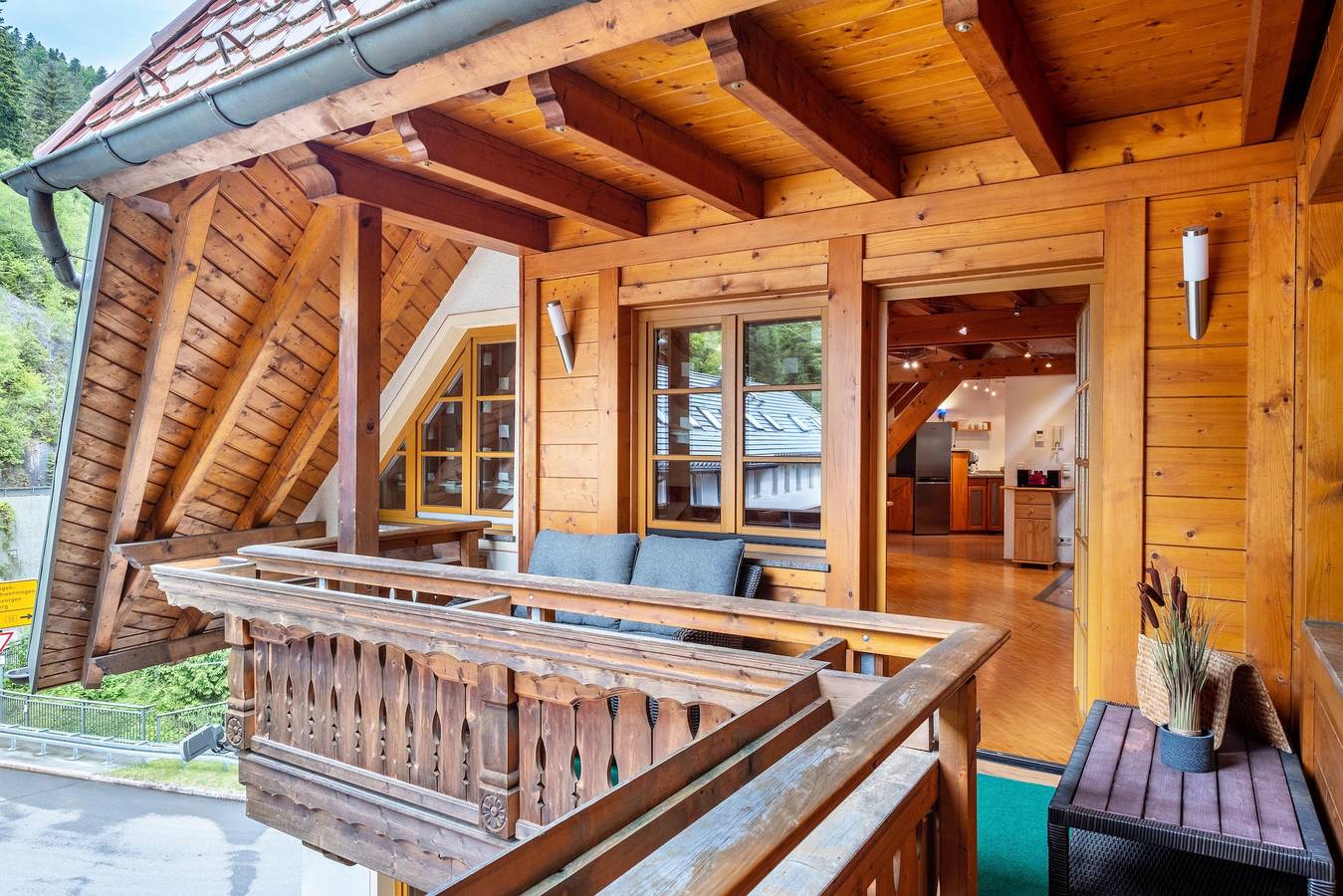 Appartement „Black Forest Home“ met balkon en wifi, foto 6