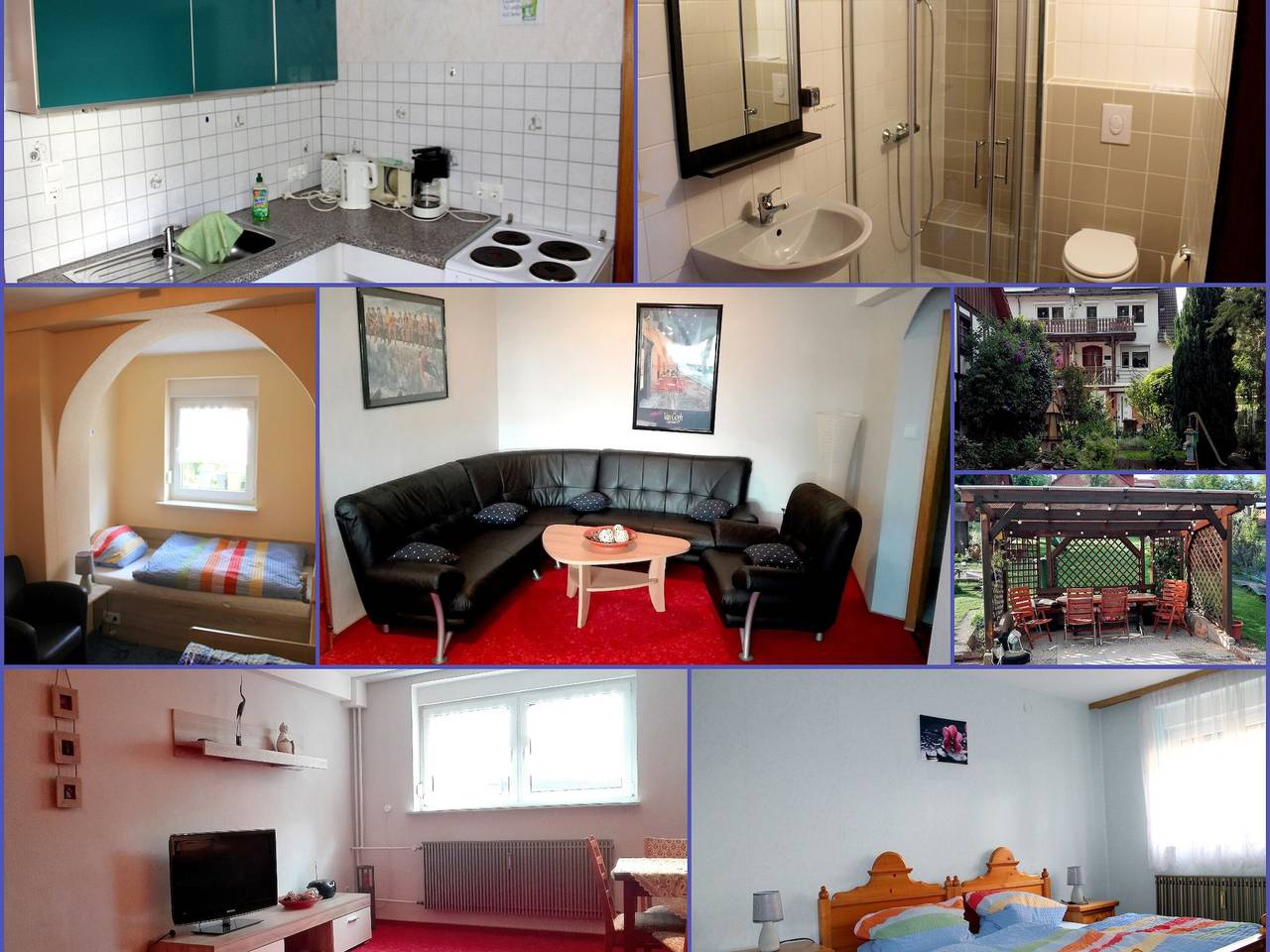 Ganze Ferienwohnung, Ferienwohnung M. Jacobi - Ferienwohnung, 2 Schlafzimmer, Wohnzimmer, Küche und Bad, max. 4 Personen in Naumburg (Hessen), Hessisches Bergland