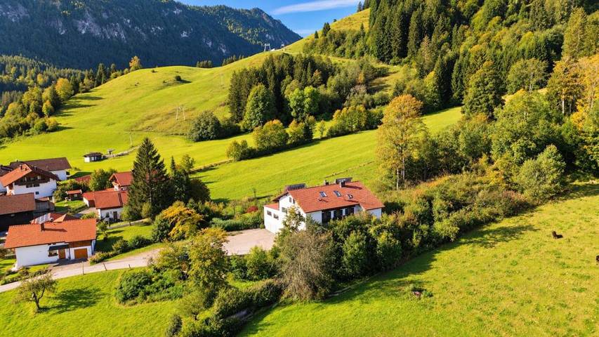 BnB für 4 Personen, mit Ausblick in Pfronten