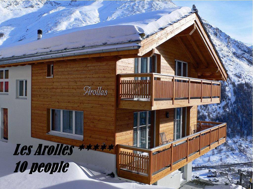 Hütte für 10 Personen in Saas-Fee, Monte Rosa Massiv