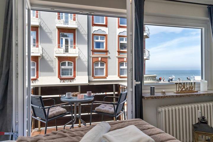 Ferienwohnung für 2 Personen, mit Balkon und Ausblick, mit Haustier in Westerland - 3
