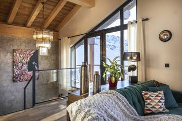 Chalet for 10 people, with balcony and sauna in Val Thorens