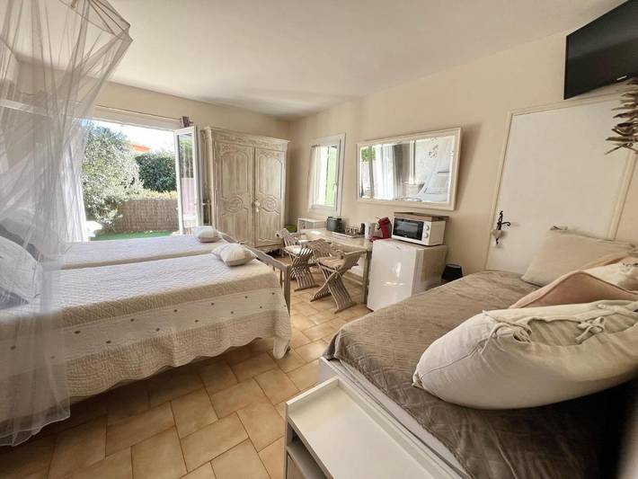 Chambre d’hôte pour 2 personnes, avec jardin et vue à Sainte-Maxime - 4