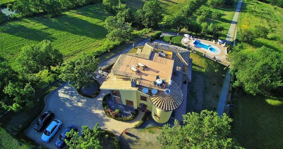 Villa per 24 persone a Montefiascone