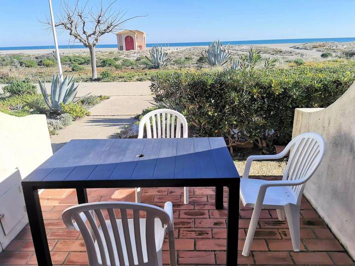 Studio pour 3 personnes, avec Terrasse et Vue dans Port Leucate