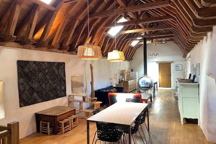 Gîte pour 6 personnes, avec Piscine et Sauna à Pourcharesses