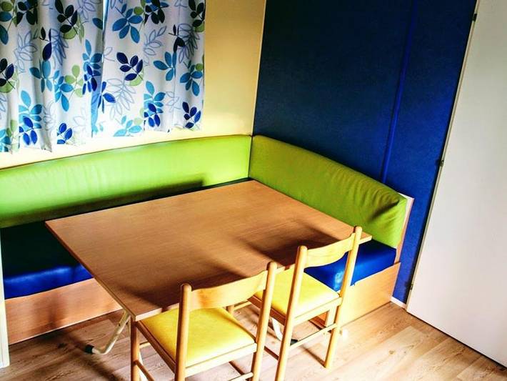 Camping Le Pontis - Mobilheim 6 personen - 3 Schlafzimmer in Verteillac, Périgord Vert