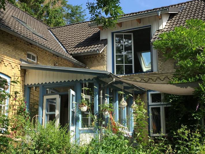 Hütte für 3 Personen, mit Balkon und Garten sowie Ausblick in Ascheffel, Rendsburg-Eckernförde