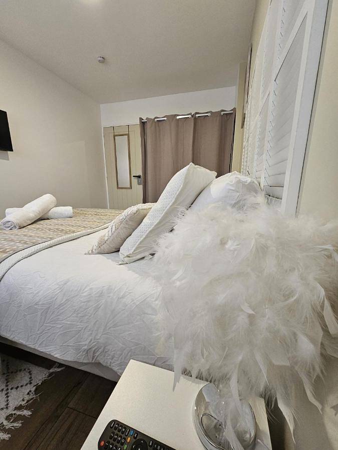 Appartement entier, Chambre Premium "Plume"- Sdb privée & coin repas in Sainte-Geneviève-des-Bois, Essonne