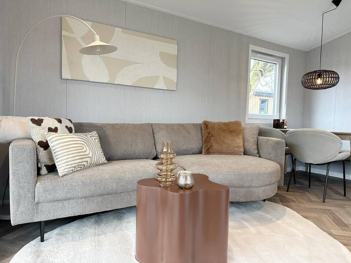 Chalet für 4 Personen, mit Terrasse und Seeblick sowie Garten in Nordholland - 2