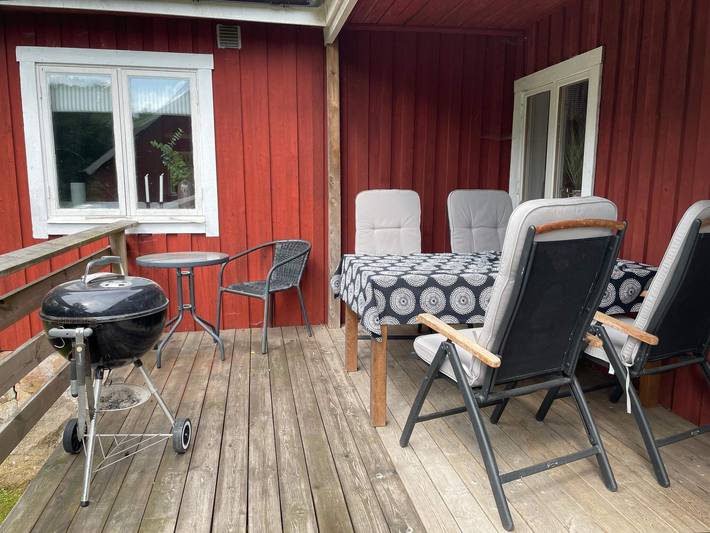 Friedlicher Rückzugsort im Wald mit Ferienhaus in Kristianstad, Schwedische Ostsee