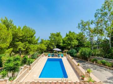 Villa in s'Horta, Felanitx für 10 