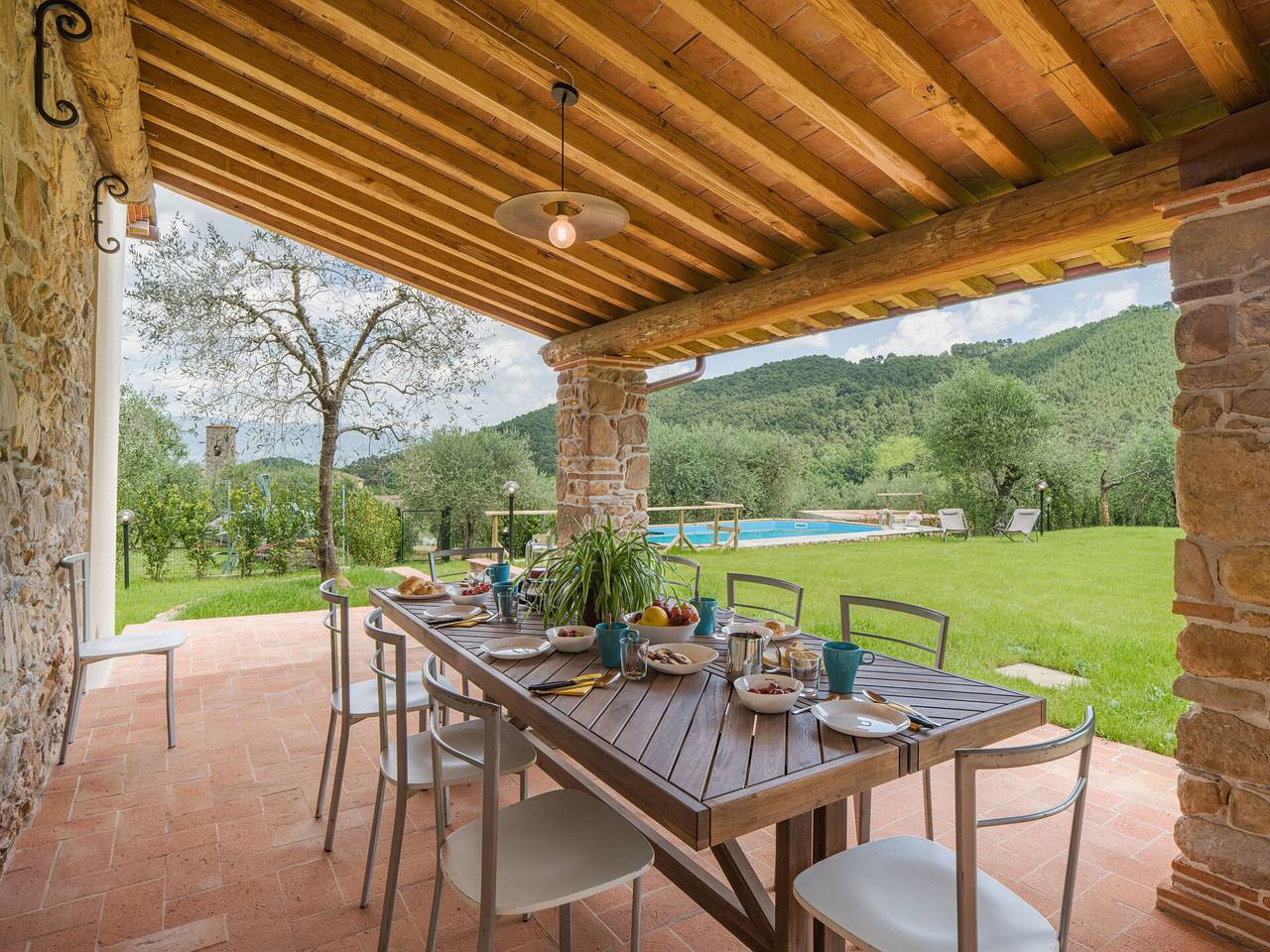 Villa für 6 Personen mit Terrasse in Capannori, Lucca Provinz